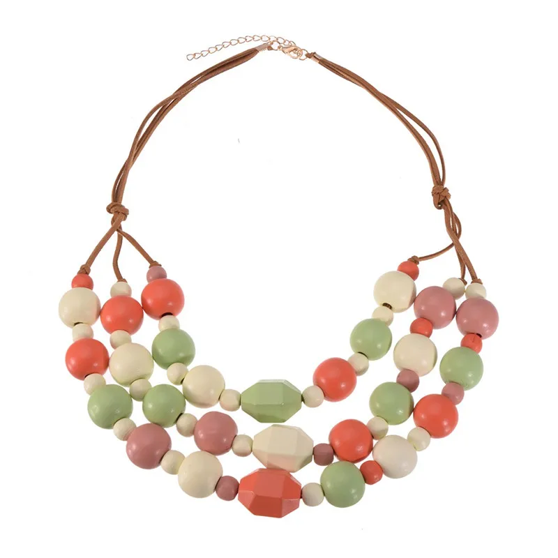 Женское Ожерелье с кулоном винтажное длинное ожерелье ручной работы из