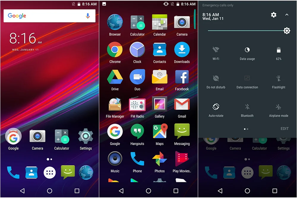Смартфон M-Horse Pure 1 LTE 4G Android 5," ips MTK6737 четырехъядерный 2 Гб 16 Гб 4380 мАч отпечаток пальца ID сотовый телефон
