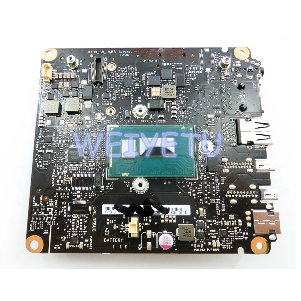 UN42 Main_BD. 2957U/UMA/WOC для ASUS VivoMini ноутбук материнской платы с Celeron dual core 2957 Процессор