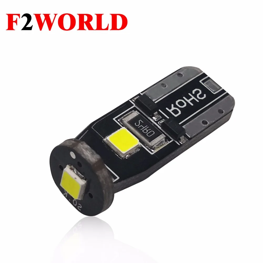 10 шт. T10 3030 3SMD 12V Светодиодные Автомобильные лампы освещения PCB база парк W5W сигнал