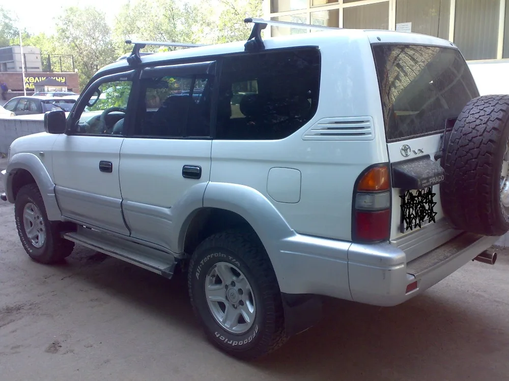 Подходит для Toyota Prado fj90 3400 ABS задний спойлер заднего крыла с возможностью