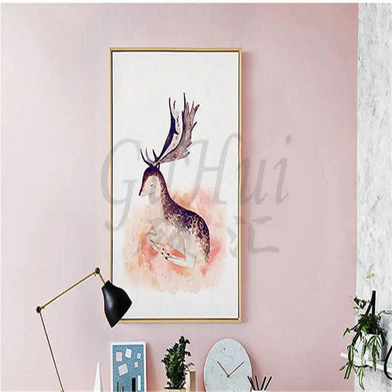 Скандинавский цветной спрей мультяшный Кот лось птица фламинго декоративная