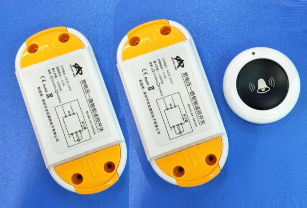 Беспроводной релейный приемник 110 В 1 канал 10 А переменного тока|rf wireless remote control|rf
