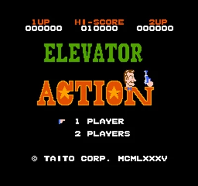 

Elevator Action Region Free 60 Pin 8Bit Game Card For Subor Game Players