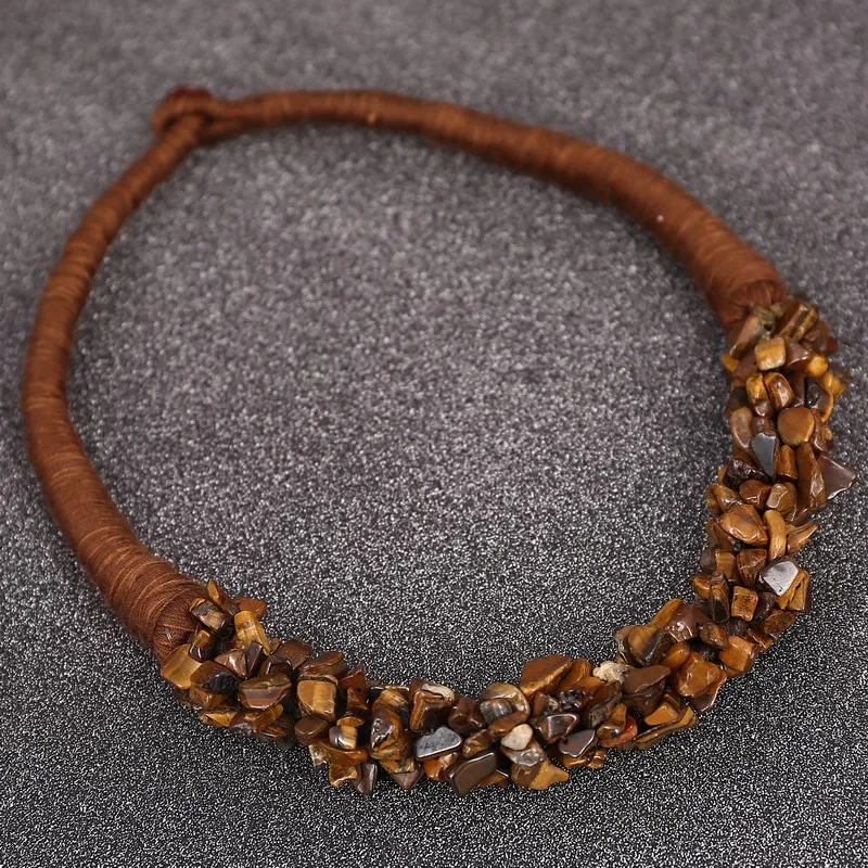 Женский слюнявчик ZOSHI массивное роскошное ожерелье чокер сделай сам из