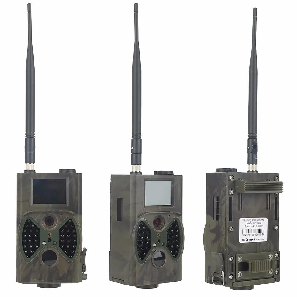 HC 300M 2G ИК цифровой охота Камера Скаут фото ловушки GPRS GSM игра MMS Hunter Chasse s|Камеры для