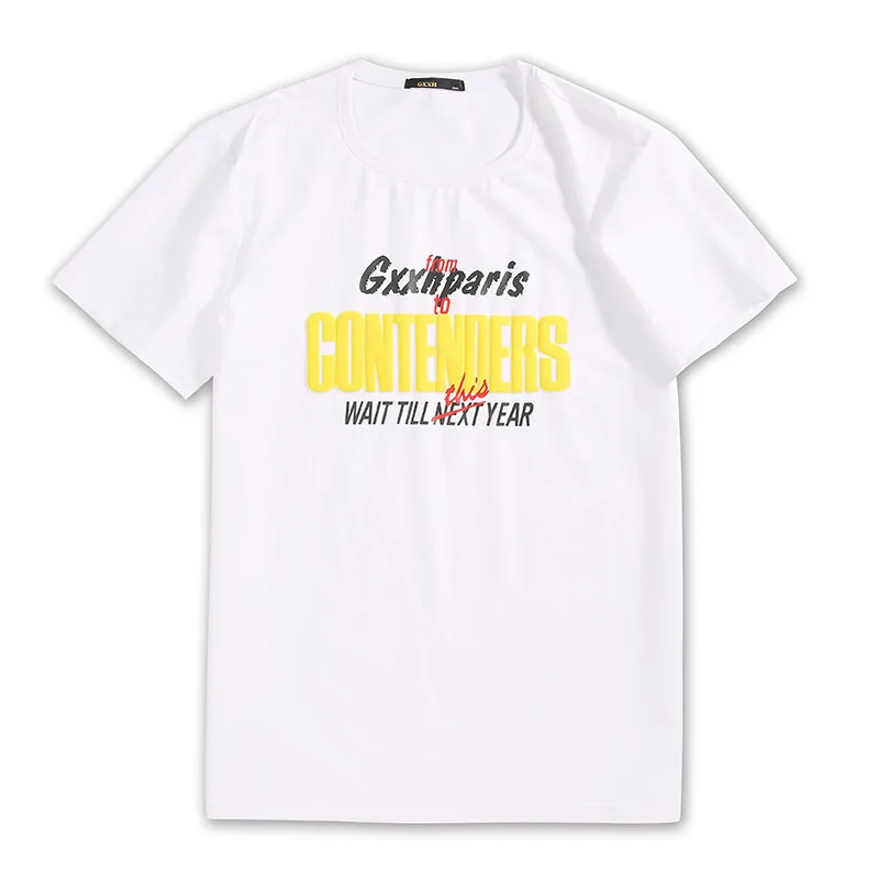 Футболка мужская с круглым вырезом и коротким рукавом размеры до XXXL | Мужская