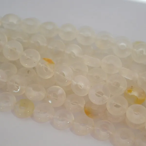 chalcedony Модные плоские бусины из натурального камня, много цветов, большое отверстие, хорошее качество, 10 мм* 10 мм* 4 мм, 38 шт., DIY ювелирные аксессуары - Цвет: chalcedony