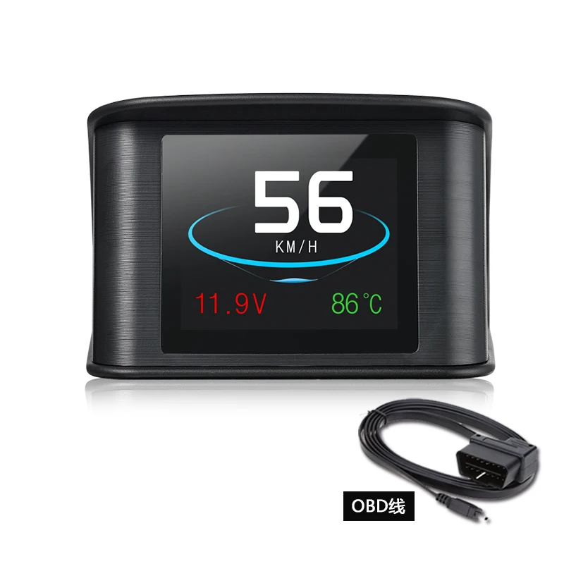 RZTZD Hud GPS OBD компьютерный автомобильный скоростной проектор цифровой спидометр