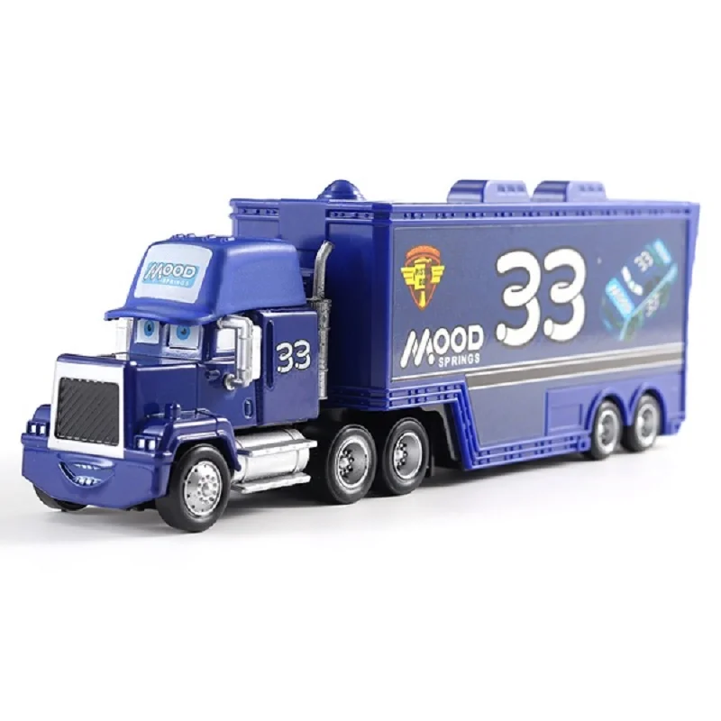 Disney Pixar Cars 2 Lightning McQueen Jackson Storm Cruz Mack 1:55 Автомобили из литого металла 3 модели