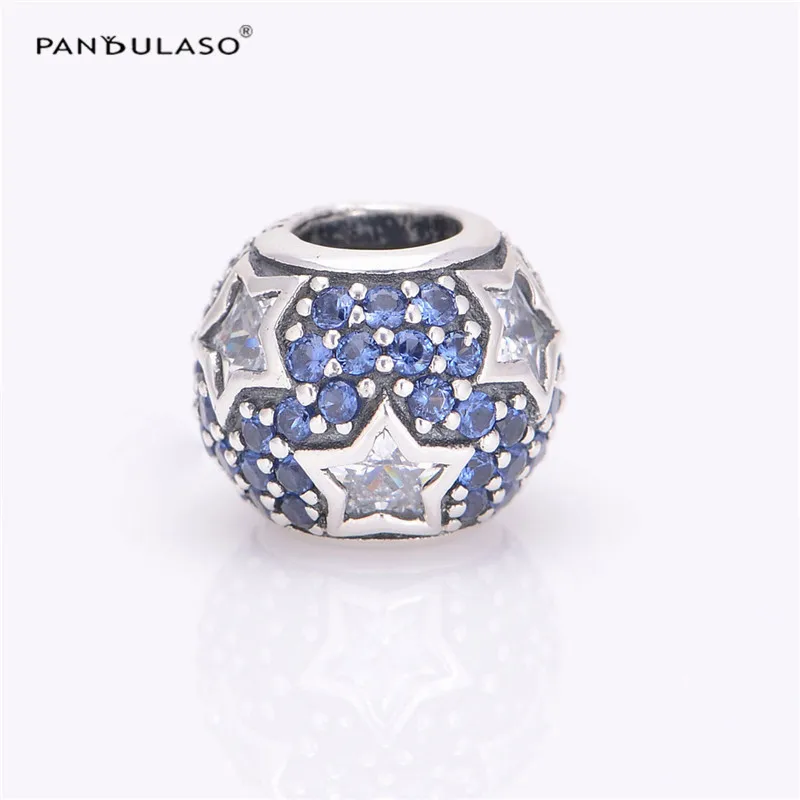 Ювелирные изделия из стерлингового серебра 925 пробы Шарм бусина подходит для