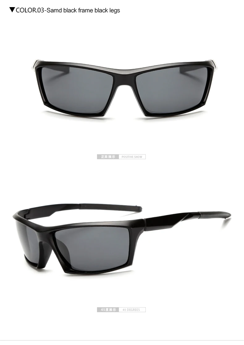 sand black Ретро мужские поляризованные солнцезащитные очки HD линзы Квадратные Солнцезащитные очки женские автомобильные безопасные очки для вождения черные очки ночного видения gafas 1005 - Цвет линз: sand black