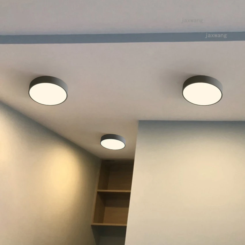 Modern LED Ceiling Lamps Kitchen Accessories Nordic Acrylic Lighting AC 90-260V For Home Chandeliers Bedroom Restaurant | Лампы и