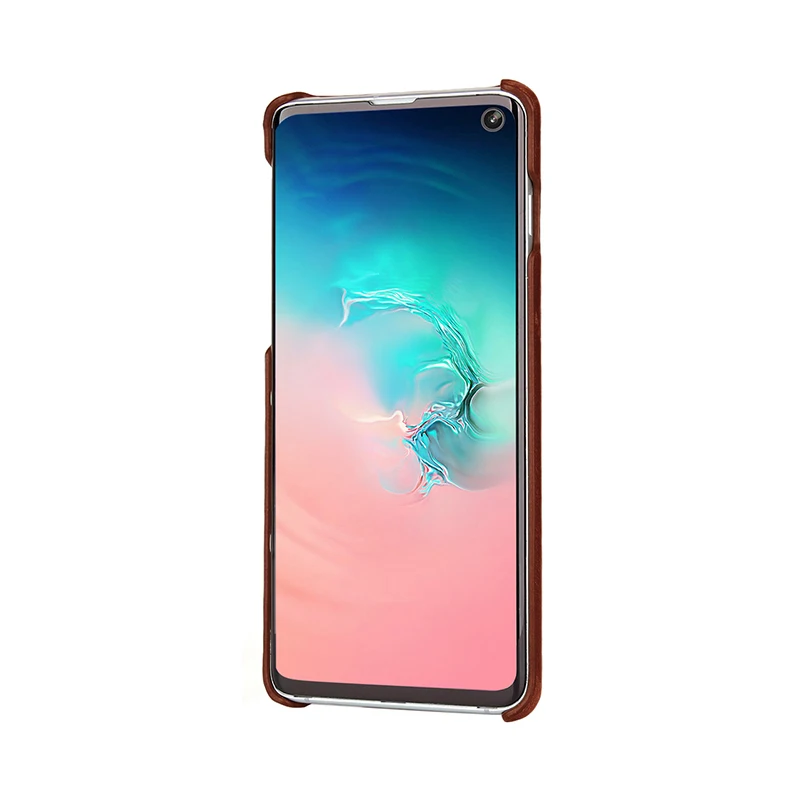 Чехол Pierre Cardin из натуральной кожи для Samusng Galaxy S10 Plus роскошный Ультратонкий чехол