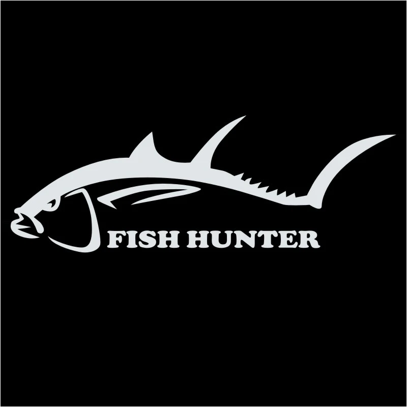 DCTAL Автомобильная наклейка для рыбалки автомобильный Стайлинг programa Catfish Hunter Pesca