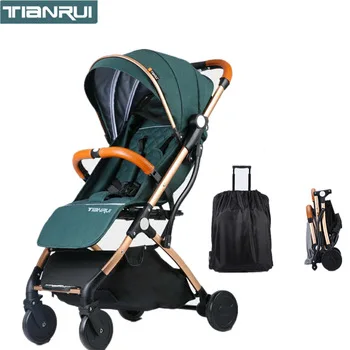High Quality  Travel Foldable Baby Stroller Light weight Multifunctional baby stroller easy folding pram with EN1888