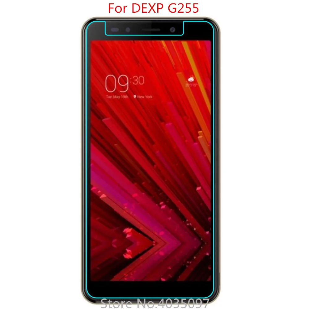2 шт. 2.5D 9H Премиум Закаленное стекло для DEXP G255 защитная пленка из закаленного