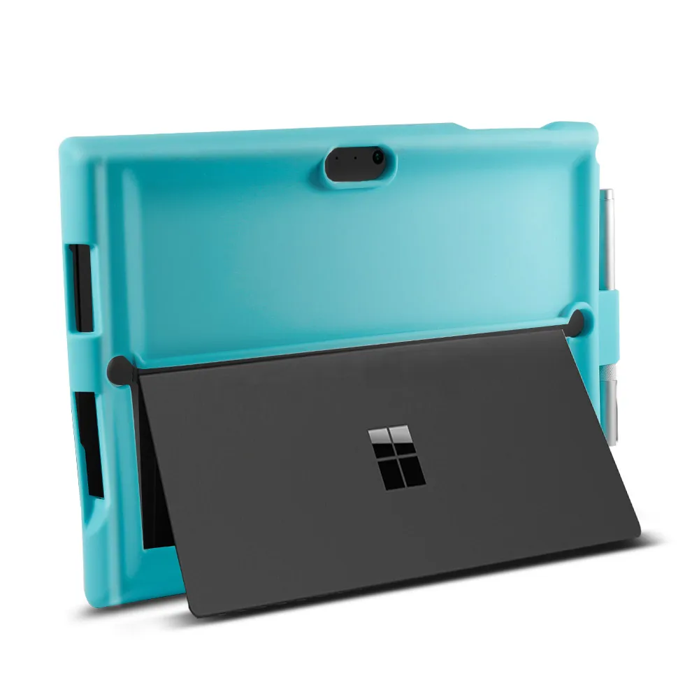Чехол конфетного цвета для microsoft Surface Pro 3 4 5 6 чехол планшета силиконовый плоский