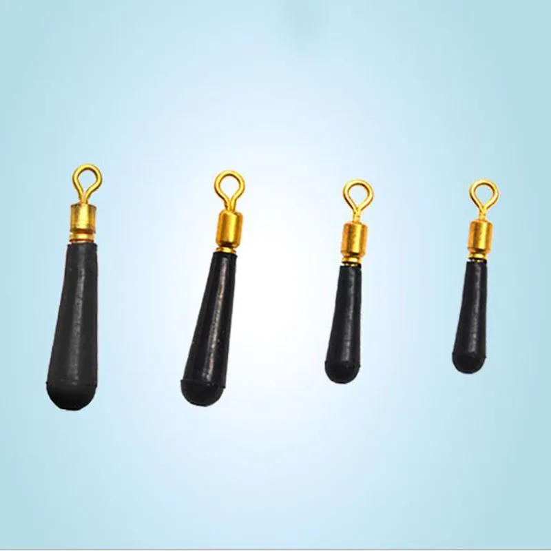 Рыболовные снасти высокого качества медь 50 шт./лот Черный рыболовный гибкий