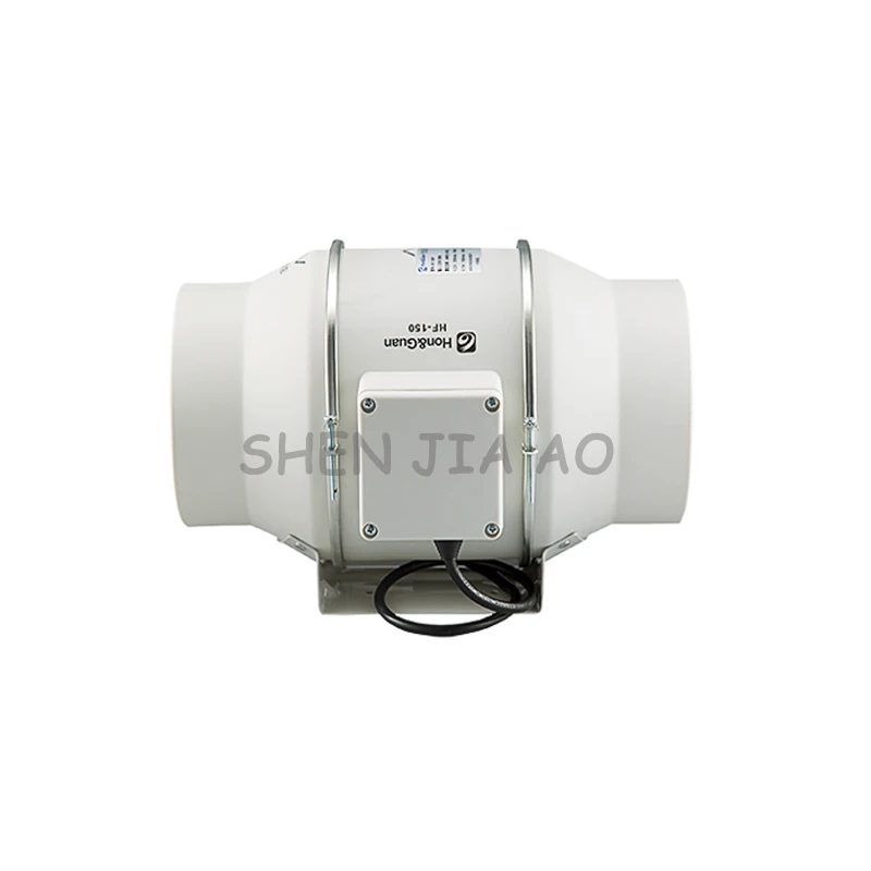 Вентилятор для труб с турбонаддувом наклонным потоком HF 150P 6 дюймов мощная