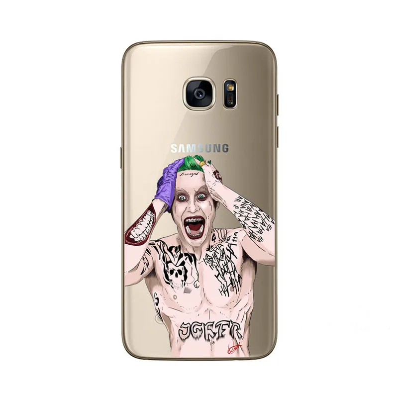 Для Samsung Galaxy J7 2016 J710 крутой Харли Квинн Джокер Дизайн Мягкий чехол оболочка для