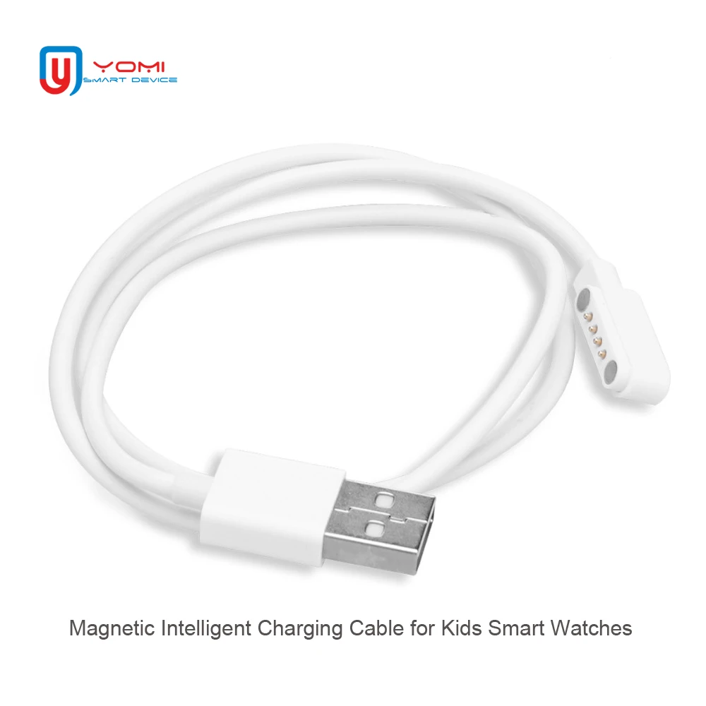 4 Pin Magnet Charge-Type Charging Cable for Q100 Q750S T88 A20 A20S TD05 V6G Q403 Smart Watch Power USB | Электроника