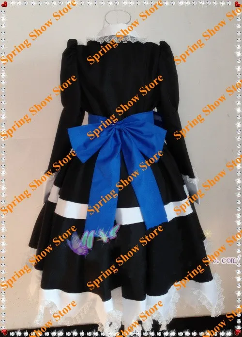 Свободное женское платье с поясом для чулок черного цвета|cosplay costume|costume cosplaydeluxe