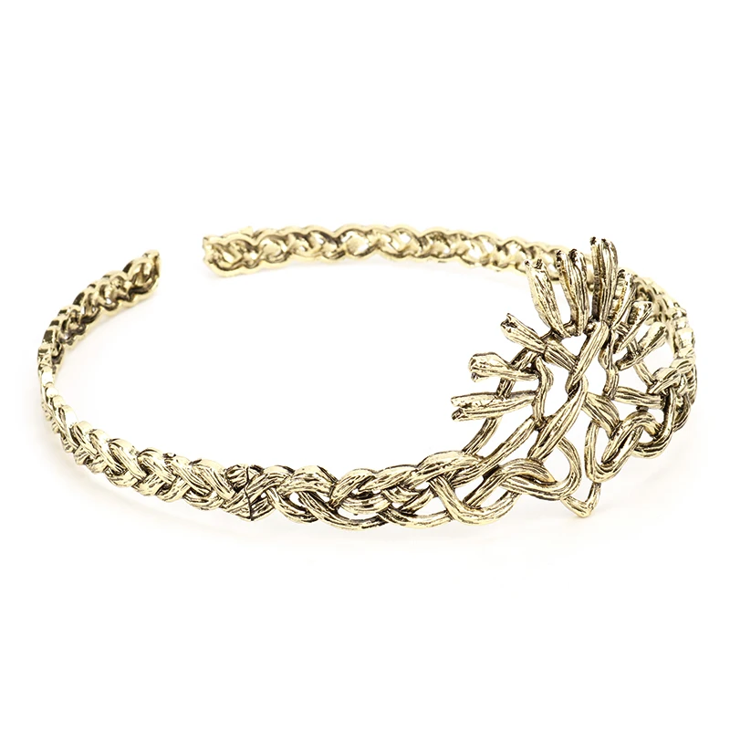 Игра престолов Cersei Lannister Diadem ободок для волос для косплея, ювелирные изделия для женщин, корона, аксессуары для волос, повязка на голову, праздничные вечерние головные уборы
