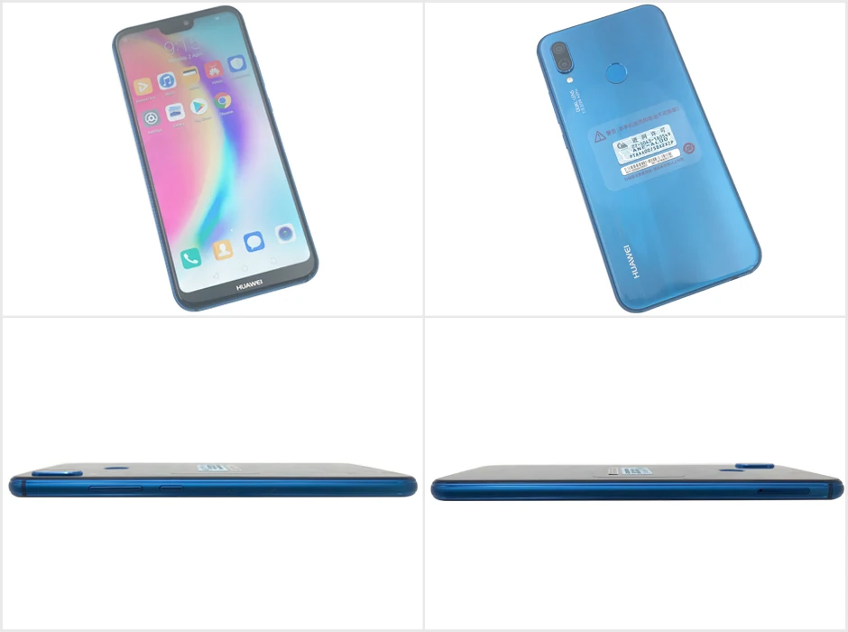 Мобильный телефон HuaWei P20 Lite Nova 3E 4G LTE, Android 8,0, 5,85 дюймов, 2280X1080, 4 Гб ОЗУ, 128 Гб ПЗУ, ID лица, МП, FM