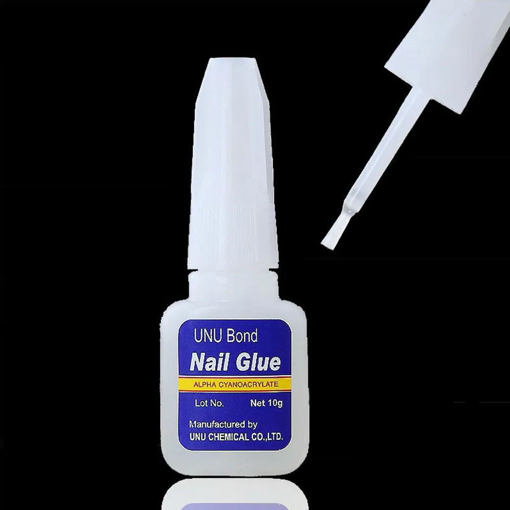 

3 psc/lot UV Gel Nail Polish Acrylic False Nail Glue Manicure Fast Dry Super Sticky Nail Glue Tips for Nail Rhinestones Design
