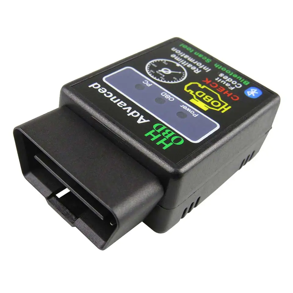 ELM327 V1.5 Bluetooth Автомобильный OBD2 сканер считыватель кодов Elm 327 в 1 5 OBDII OBD 2