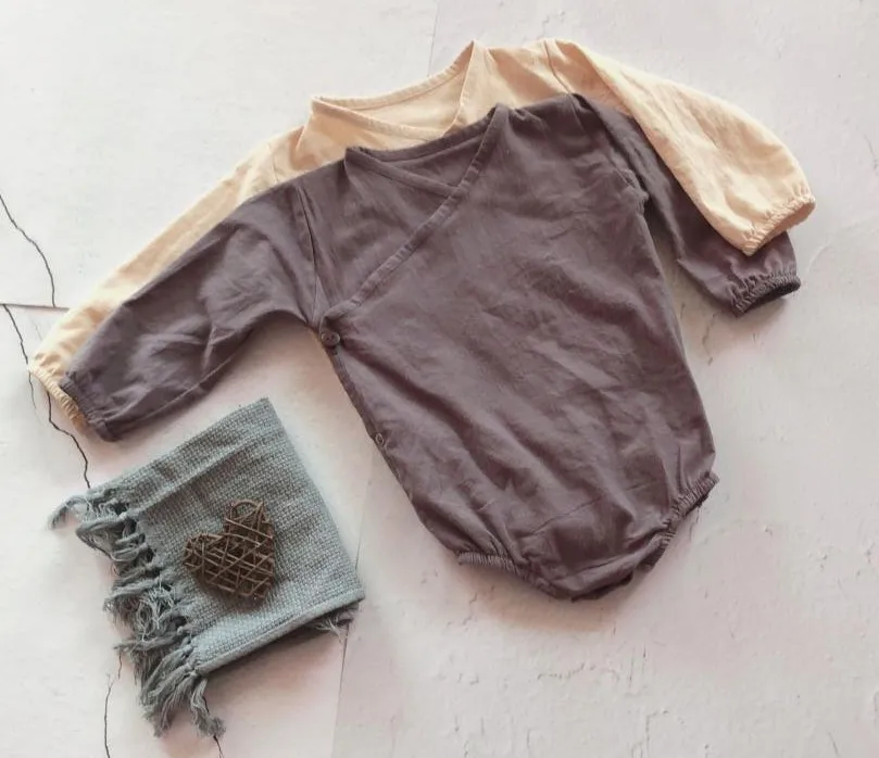 INS/Новинка кимоно с длинными рукавами для детей Детский комбинезон мальчиков и