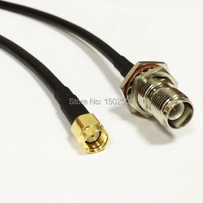 Новый переходник с разъемом типа папа мама RG58 RF кабель по оптовой цене быстрая