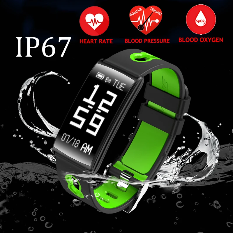 Smart Band MT68 монитор сердечного ритма крови Давление Водонепроницаемый Фитнес