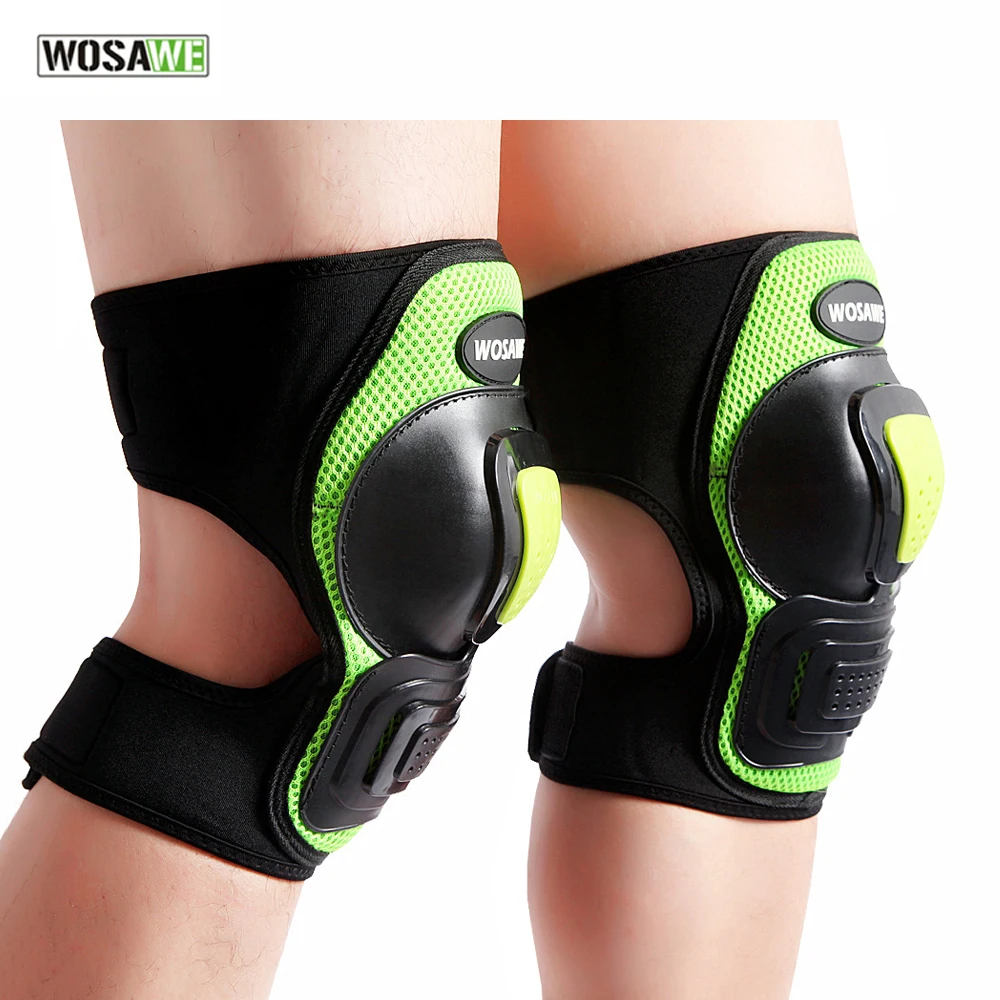 WOSAWE 1 пара защитные накладки на колено ролики лыжи сноуборд скейтинг утолщаются
