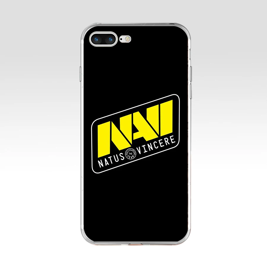 Гибкий тонкий мягкий силиконовый чехол 234FG natus vincere navi из ТПУ для Apple iPhone5 5s se 6 6s 7 8