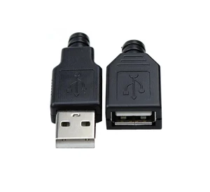 1 шт. nstallation компьютерный USB интерфейс A Обычная материнская USB-головка USB 0 Type-A штекер 4 Pin Материнская головка ремень Оболочка