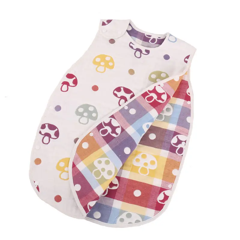 

Cotton Newborn Baby Sleeping Bag Toddler Wearable Blanket Infant Slumber Bags Wrap Vest Sleep Bag Sleeveless Anti Kick Quilt New