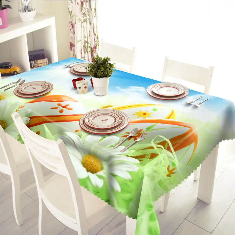 Моль скатерть с орхидеей Водонепроницаемая прямоугольная для пикника Свадебная