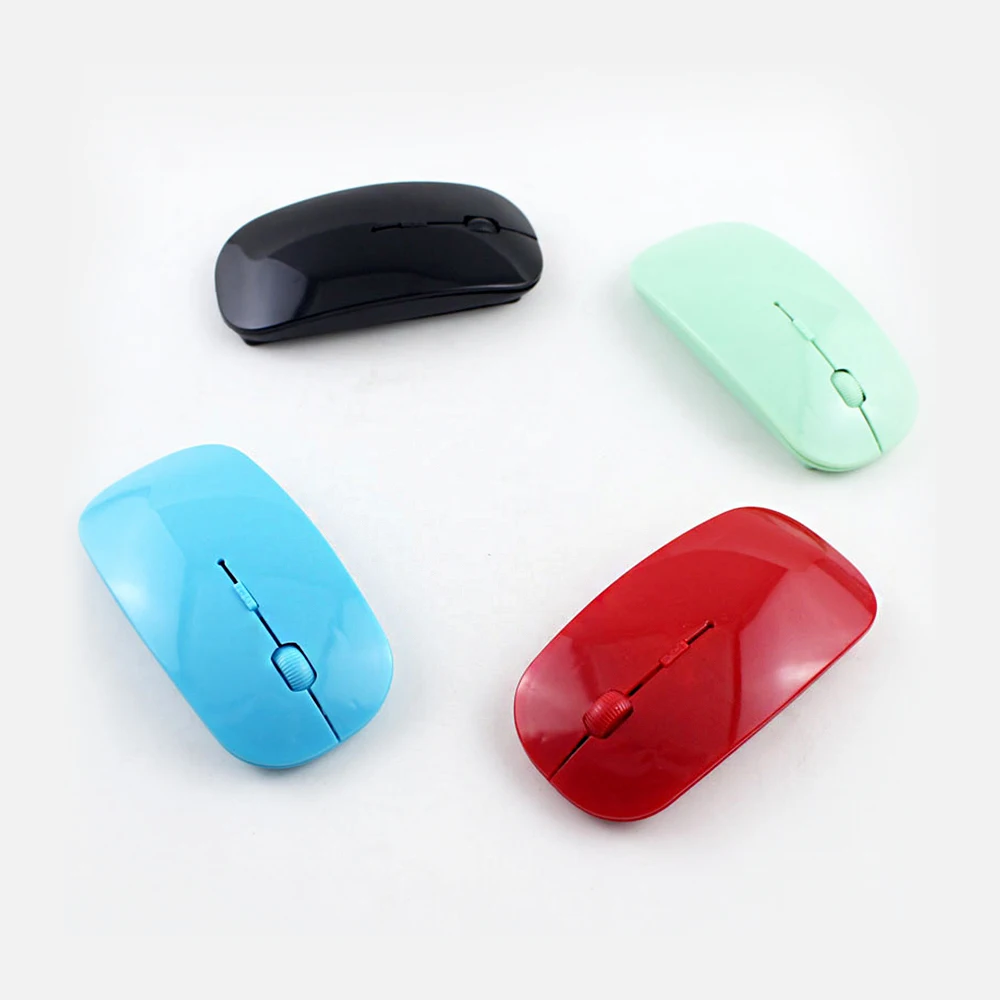 Беспроводной игровой коврик для мыши комбо Ультратонкий USB 2 4G приемник мышь