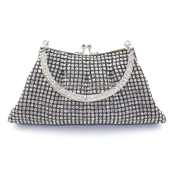 

Metal Mesh Crystal Ladies Clutch Bags