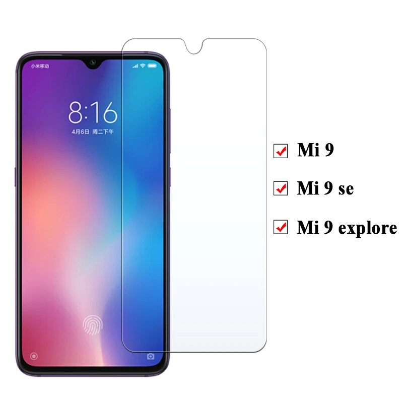 Защитное стекло на Ksiomi 9 se защита для экрана Xiaomi Xiomi Mi9 9se закаленное Sklo Vidrio