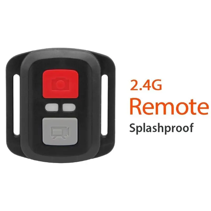 Black Waterproof Wireless 2.4G Remote Control Shutter for EKEN H9R H8R H6S H7S H5S PLUS Sport Action Camera DV Controller qiang |