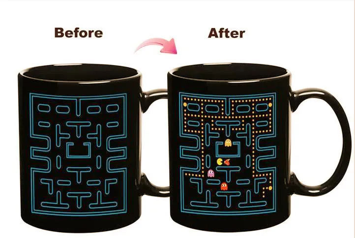Кружка Хамелеон для кофе 330 мл mug gift cup blackceramic espresso cups | Кружки -32665405339