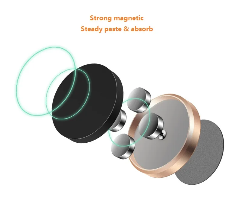 Универсальный магнитный автомобильный держатель для телефона Магнитная