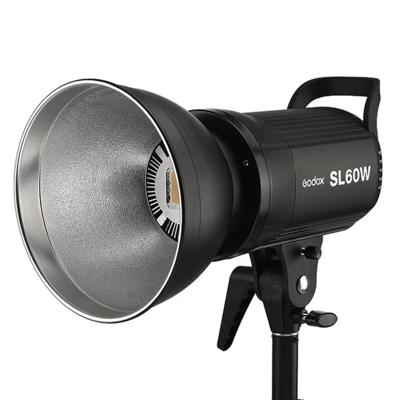 2 шт. x осветитель Godox SL 60W CRI 95 + светодиодный для видеосъемки SL60W 5600K 60x90 см софтбокс