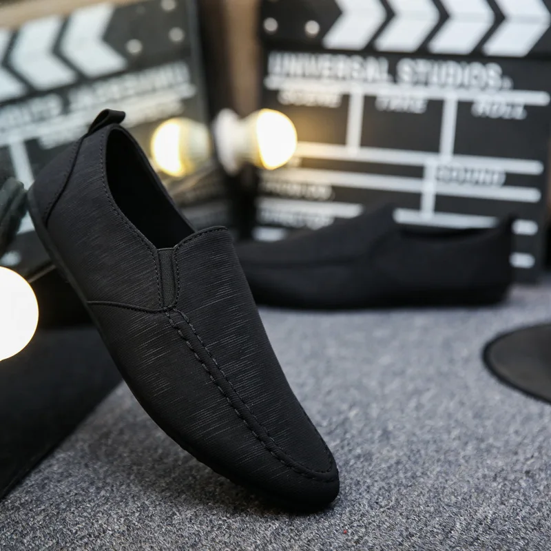2018 New summer personality casual shoes beans men lazy feet men's high quality Breathable For loafers | Обувь