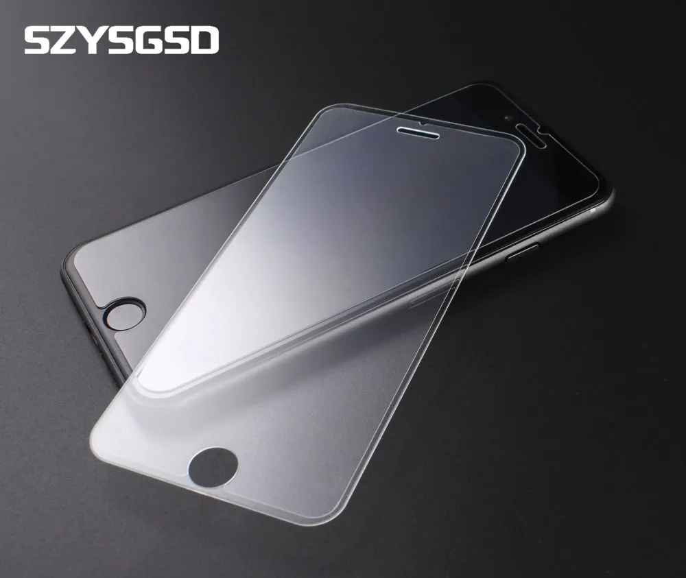 SZYSGSD прозрачное закаленное стекло для iphone 7 Ультра тонкое полное покрытие Защита