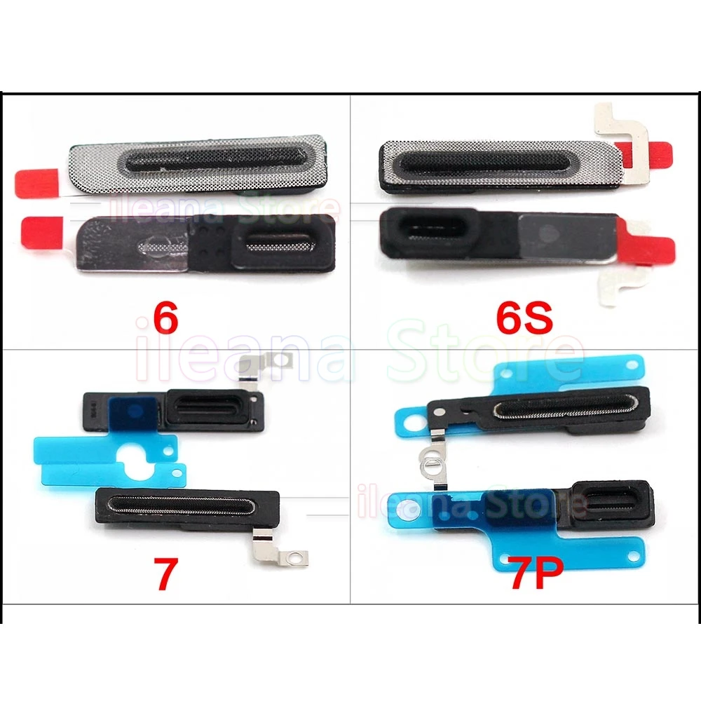 

For iPhone 5 5s 5c X 4 4s Earpiece Air Filter Network Anti Dust Mesh Adhesive Plug For iPhone 6 6s 7 8 Plus Wholesale