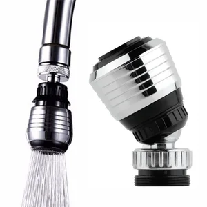 Поворотный смеситель с поворотом на 360 градусов, насадка для душа, адаптер для фильтра, очиститель воды, экономия воды, аксессуары для кухни и ванной комнаты
